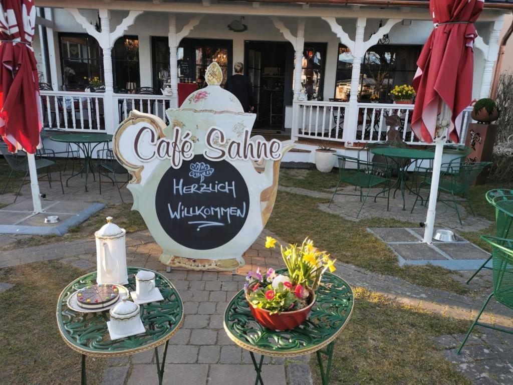 Cafesahne U Pension Dranske Buitenkant foto